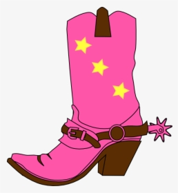 Cowboy Boots Clip Art - Cowgirl Boots Clipart, HD Png Download, Free Download