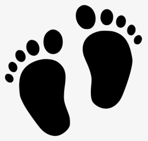 Foot - Cartoon Transparent Baby Feet, HD Png Download, Free Download