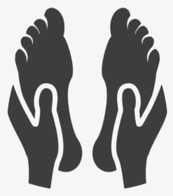 Foot Massage Icon Png, Transparent Png, Free Download