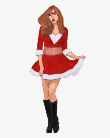 #scsantaoutfit #santaoutfit #santa #mrsclause #red - Cosplay, HD Png Download, Free Download