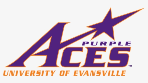 Aces Logo - Evansville Purple Aces Logo, HD Png Download, Free Download