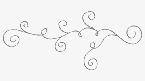 Line Art - Twirl Lines Clipart, HD Png Download, Free Download
