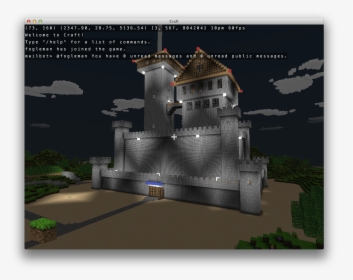 A Free Sandbox Minecraft Clone Game - Castle, HD Png Download, Free Download