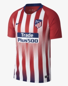 Atletico Madrid 18/19 Home Jersey"  Title="atletico - Camiseta Atletico De Madrid 2019, HD Png Download, Free Download