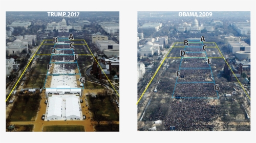 Crowds Overlay - Trump Inauguration Alternative Facts, HD Png Download, Free Download