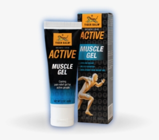 Tiger Balm Active Muscle Gel - Tiger Balm Active Muscle Gel 60g, HD Png Download, Free Download