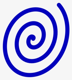 Spiral Blue Clip Art - Blue Spiral Clipart, HD Png Download, Free Download
