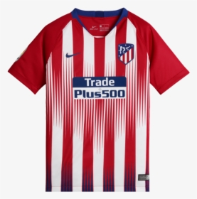 Official Atletico Madrid 2018-19 Jersey - Atletico Madrid 19 20 Kit, HD Png Download, Free Download