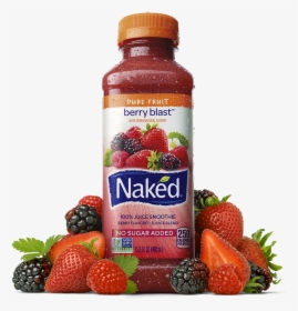 Naked Smoothie Berry Blast, HD Png Download, Free Download