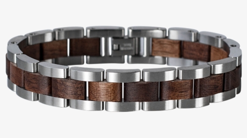 Stainless Steel Wood Bracelet, HD Png Download, Free Download