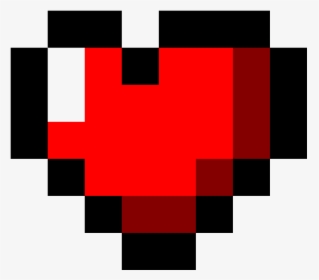 Zelda Heart Png - Zelda Heart Pixel Art, Transparent Png, Free Download