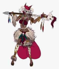 Female Witch Doctor Anime , Png Download - Anime Female Witch Doctor, Transparent Png, Free Download