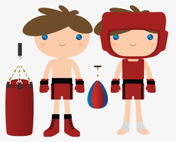 Muay Thai Boxing Drawing Clip Art - Drawing, HD Png Download, Free Download