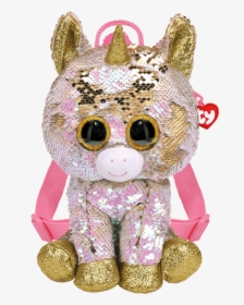 Unicorn Beanie Boo Backpack, HD Png Download, Free Download