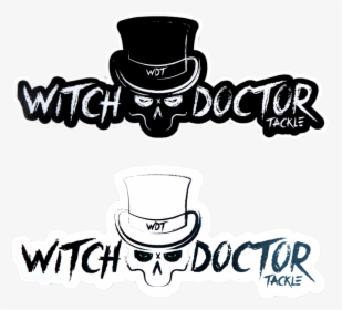Witch Doctor Tackle Decal 2 Pk - Witch Doctor Font, HD Png Download, Free Download