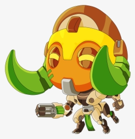 Overwatch League Cute Sprays Clipart , Png Download - Overwatch Orisa Cute Spray, Transparent Png, Free Download