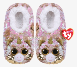 Beanie Boo Unicorn Slippers, HD Png Download, Free Download