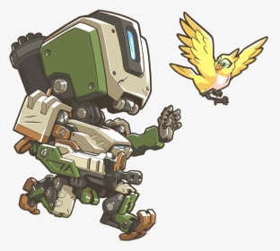 Image Cute Overwatch Wiki Vector Transparent Stock - Overwatch Bastion Cute Spray, HD Png Download, Free Download