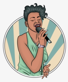 Fantasia Singer Cartoon, HD Png Download, Free Download