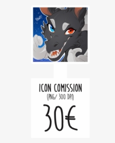 Headshot Comissions Open Single Icon Is 30€partner - Cartoon, HD Png Download, Free Download