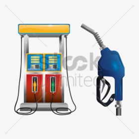 Download Gas Pump Gasoline Clip Art Clipart Filling - Cartoon Gas Station Pumps, HD Png Download, Free Download