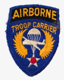 Airborne Troop Carrier Patch - Ww2 Airborne Troop Carrier, HD Png Download, Free Download