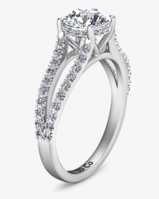 Engagement Rings With Side Details, HD Png Download, Free Download