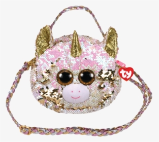 Beanie Boo Gear Sequins Fantasia Purse - Ty Bags, HD Png Download, Free Download