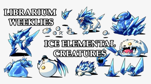 Ice Banner - Rpg Maker Mv Ice Elemental, HD Png Download, Free Download