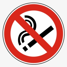No Smoking Symbol Label - Symbol No Smoking Sign, HD Png Download, Free Download