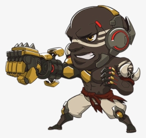 Overwatch Doomfist Cute Spray, HD Png Download, Free Download
