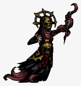 Ascended Witch - Darkest Dungeon Cultist Acolyte, HD Png Download, Free Download