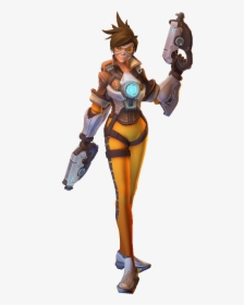 Tracer Png - Tracer Overwatch Full Body, Transparent Png, Free Download