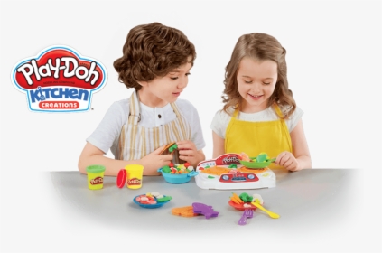 Toy,baby Playing With With Kids - Play Doh, HD Png Download, Free Download