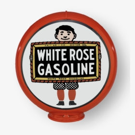 White Rose Gasoline Pump Globe, HD Png Download, Free Download