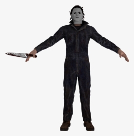 Michael Myers Png - Dead By Daylight Michael Myers Model, Transparent Png, Free Download