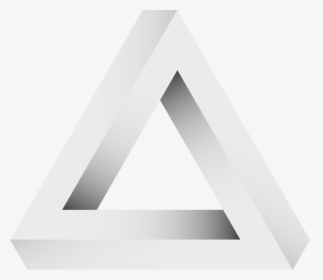 Transparent White Triangle Png - White 3d Triangle Png, Png Download, Free Download