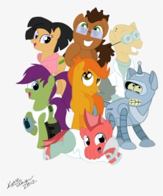 Rarity Pony Philip J - Futurama Bender X Amy, HD Png Download, Free Download