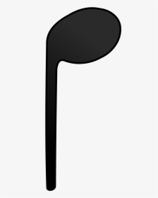 Clipart - Music Note Stem Down, HD Png Download, Free Download