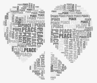 Red Heart Peace Png, Transparent Png, Free Download