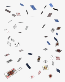 Playing Cards In Air Png, Transparent Png, Free Download