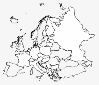 European Countries With Records Of Ips Amitinus - Europe Political Map For School, HD Png Download, Free Download