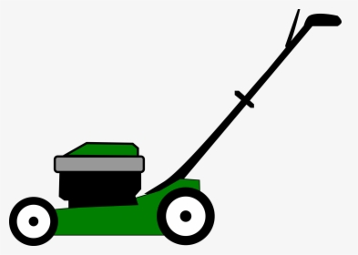 Lawn Mowers Clip Art - Push Mower Clip Art, HD Png Download, Free Download