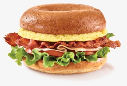Breakfastclub Bagel - Burger Com Ovo E Presunto, HD Png Download, Free Download