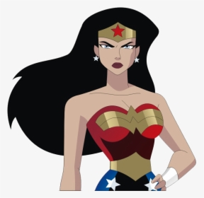 Transparent Wonder Woman Cartoon Png - Justice League Wonder Woman Cartoon, Png Download, Free Download