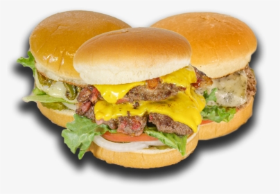 Breakfast Sandwich Cheeseburger Buffalo Burger Slider - Hamburger Slider Clip Art Png, Transparent Png, Free Download