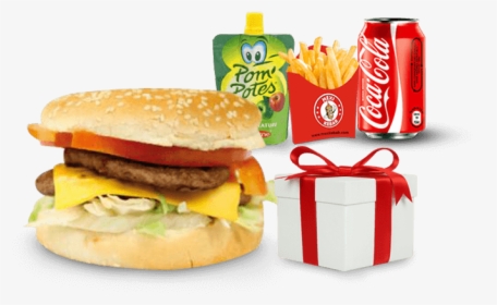 Breakfast Sandwich Cheeseburger Fast Food Junk Food - Coca Cola, HD Png Download, Free Download
