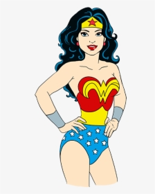 How To Draw Wonder Woman - Easy How To Draw Wonder Woman, HD Png Download, Free Download