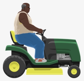 Lawnmower Man - Lawnmower Guy Happy Wheels, HD Png Download, Free Download