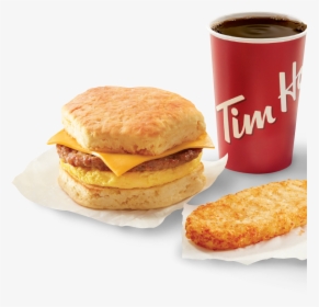 Variety Of Tim Hortons Breakfast Products - Breakfast Anytime Tim Hortons, HD Png Download, Free Download